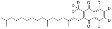 structure of CAS# 1233937-39-7, Vitamin K1-d7