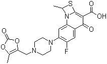 structure of CAS# 123447-62-1, Prulifloxacin