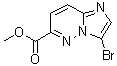 3-溴咪唑并[1,2-b]哒嗪-6-羧酸甲酯分子结构 (CAS 1234616-07-9)