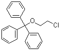 2-Chloroethyl triphenylmethyl ether molecular structure (CAS 1235-23-0)