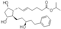 CAS 登录号：1235141-39-5, 反式-(15S)-拉坦前列素