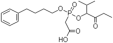 CAS # 123599-78-0, [(2-Methyl-1-propionylpropoxy)(4-phenylbutyl)phosphinoyl]acetic acid