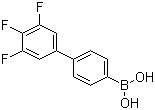 structure of CAS# 1236159-62-8, B-(3',4',5'-三氟[1,1'-联苯]-4-基)硼酸
