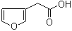 3-Furanacetic acid molecular structure (CAS 123617-80-1)