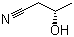 (S)-3-Hydroxybutanenitrile molecular structure (CAS 123689-95-2)