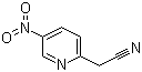 structure of CAS# 123846-66-2, 5-Nitro-2-pyridineacetonitrile
