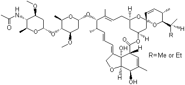 structure of CAS# 123997-26-2, Eprinomectin