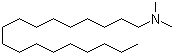 structure of CAS# 124-28-7, N,N-Dimethyloctadecylamine