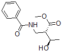 CAS 登录号：124044-13-9, (2S,3R)-2-[(苯甲酰基氨基)甲基]-3-羟基丁酸甲酯