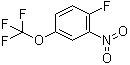 CAS # 124170-06-5, 3-Nitro-4-fluorotrifluoromethoxybenzene