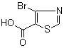 structure of CAS# 1244949-48-1, 4-Bromo-5-thiazolecarboxylic acid
