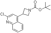 CAS 登录号：1245644-56-7, 3-(2-氯喹啉-4-基)氮杂环丁烷-1-羧酸叔丁酯