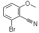 structure of CAS# 1245647-50-0, 2-溴-6-甲氧基苯甲腈