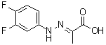 structure of CAS# 1245652-55-4, 2-[2-(3,4-Difluorophenyl)hydrazinylidene]propanoic acid