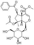 6-O-Benzoylphlorigidoside B分子结构 (CAS 1246012-24-7)