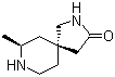CAS 登录号：1246650-85-0, (5R,7S)-rel-7-甲基-2,8-二氮杂螺[4.5]癸烷-3-酮