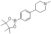 structure of CAS# 1247000-92-5, 4-(1-Methyl-4-piperidyl)phenylboronic acid pinacol ester