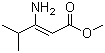 CAS # 124703-77-1, Methyl 3-amino-4-methyl-2-pentenoate, 3-Amino-4-methylpent-2-enoic acid methyl ester