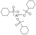 CAS 登录号：1247079-94-2, P-环己基-P-甲基膦酸铝盐