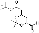 structure of CAS# 124752-23-4, tert-Butyl (4R-cis)-6-formaldehydel-2,2-dimethyl-1,3-dioxane-4-acetate