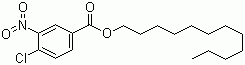 structure of CAS# 124809-77-4, 3-硝基-4-氯-苯甲酸十二烷基酯