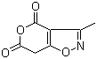 CAS 登录号：124815-04-9, 3-甲基-4H-吡喃并[3,4-d]-异噁唑-4,6(7H)-二酮