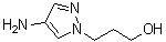 CAS 登录号：1249733-51-4, 4-氨基-1H-吡唑-1-丙醇