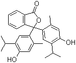 百里酚酞分子结构 (CAS 125-20-2)