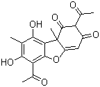 松萝酸分子结构 (CAS 125-46-2)