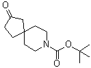 structure of CAS# 1250994-14-9, 2-Oxo-8-azaspiro[4.5]decane-8-carboxylic acid 1,1-dimethylethyl ester