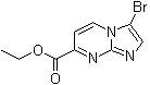 CAS # 1251033-23-4, 3-Bromoimidazo[1,2-a]pyrimidine-7-carboxylic acid ethyl ester