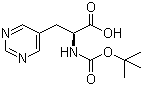 CAS 登录号：1251904-63-8, (alphaS)-alpha-[[叔丁氧羰基]氨基]-5-嘧啶丙酸