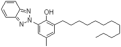 structure of CAS# 125304-04-3, 2-(2H-Benzothiazol-2-yl)-6-(dodecyl)-4-methylphenol