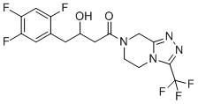 structure of CAS# 1253056-01-7, Sitagliptin Hydroxy Amide Impurity