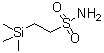 2-(三甲基硅烷基)乙烷磺酰胺分子结构 (CAS 125486-96-6)