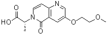 structure of CAS# 1255859-30-3, (alphaR)-3-(2-甲氧基乙氧基)-alpha-甲基-5-氧代-1,6-萘啶-6(5H)-乙酸