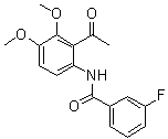CAS # 1256037-07-6, N-(2-Acetyl-3,4-dimethoxyphenyl)-3-fluorobenzamide