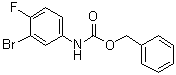 structure of CAS# 1256633-39-2, N-苄氧羰基-3-溴-4-氟苯胺
