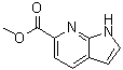 structure of CAS# 1256825-86-1, 1H-吡咯并[2,3-b]吡啶-6-羧酸甲酯