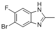 structure of CAS# 1256958-64-1, 5-bromo-6-fluoro-2-methyl-1H-1,3-benzodiazole