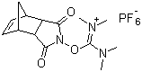 HNTU hexafluorophosphate molecular structure (CAS 125700-72-3)