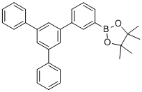 CAS 登录号：1257248-43-3, 4,4,5,5-四甲基-2-(5'-苯基-[1,1':3',1''-三联苯]-3-基)-1,3,2-二氧硼杂环戊烷