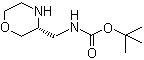CAS # 1257850-83-1, tert-Butyl (R)-(morpholin-3-ylmethyl)carbamate