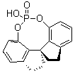 structure of CAS# 1258327-03-5, (11aS)-10,11,12,13-四氢-5-羟基-二茚并[7,1-de:1',7'-fg][1,3,2]二氧磷杂八环-5-氧化物