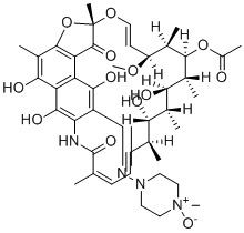 structure of CAS# 125833-03-6, 利福平 EP 杂质B