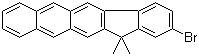 2-Bromo-13,13-dimethyl-13H-indeno[1,2-b]anthracene molecular structure (CAS 1258514-99-6)