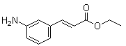 structure of CAS# 125872-97-1, 反式-3-氨基肉桂酸乙酯