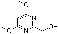 structure of CAS# 125966-88-3, 4,6-Dimethoxy-2-pyrimidinemethanol