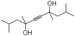 2,4,7,9-Tetramethyl-5-decyne-4,7-diol molecular structure (CAS 126-86-3)