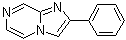 structure of CAS# 126052-34-4, 2-Phenylimidazo[1,2-a]pyrazine